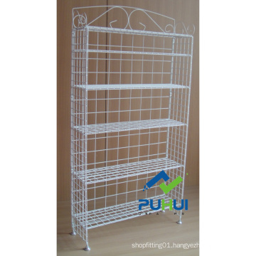 5 Layer Elegant Wire Shelf Display (PHY309)